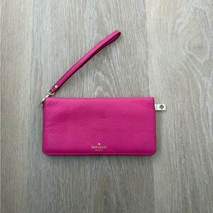 Kate Spade Vibrant Pink Wristlet